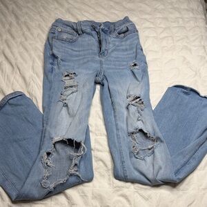 American Eagle Outfitters Light Blue Boyfriend Jeans